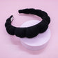 Puffy Terry Cloth Padded Spa Headband with Scrunchies - Multiple Colors