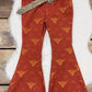 Kids Highland Cow Flare Jeans