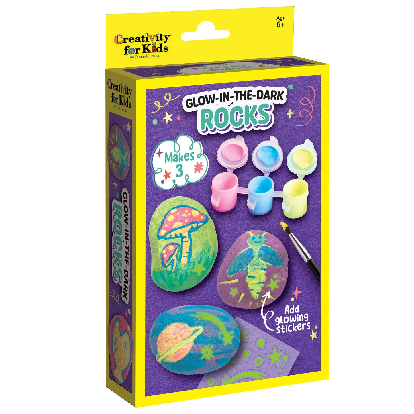 Glow-in-the-Dark Rocks Mini Craft Kit for Kids