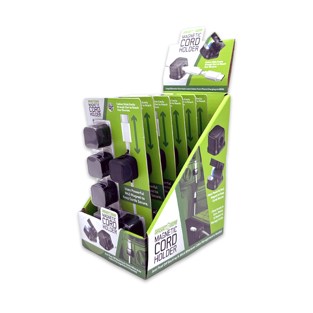 Gadget Gear Magnetic Cable & Cord Organizer