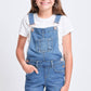Girls Bib Cuffed Shortalls