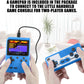 Retro Game 400 Built-in Games Portable Game For Gifts Kids: Black