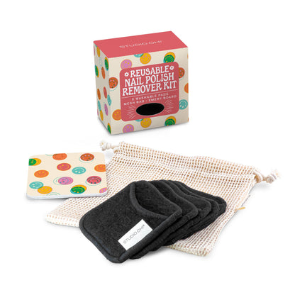 Happy Vibes Reusable Nail Polish Remover Kit
