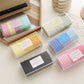 BLACK 15PCS/BOX SUPER STRETCHY ELASTIC HAIR TIES