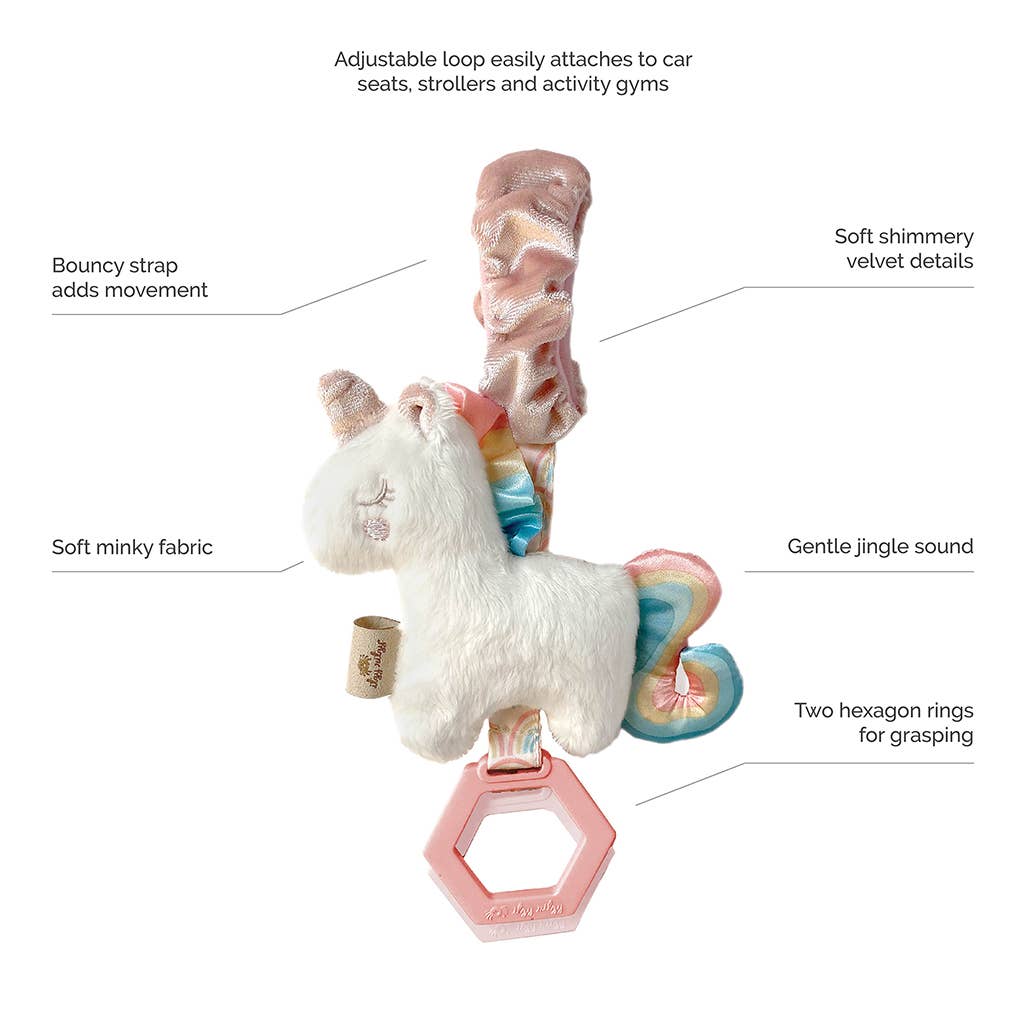 Itzy Friends Ritzy Jingle™ Cactus Attachable Travel Toy