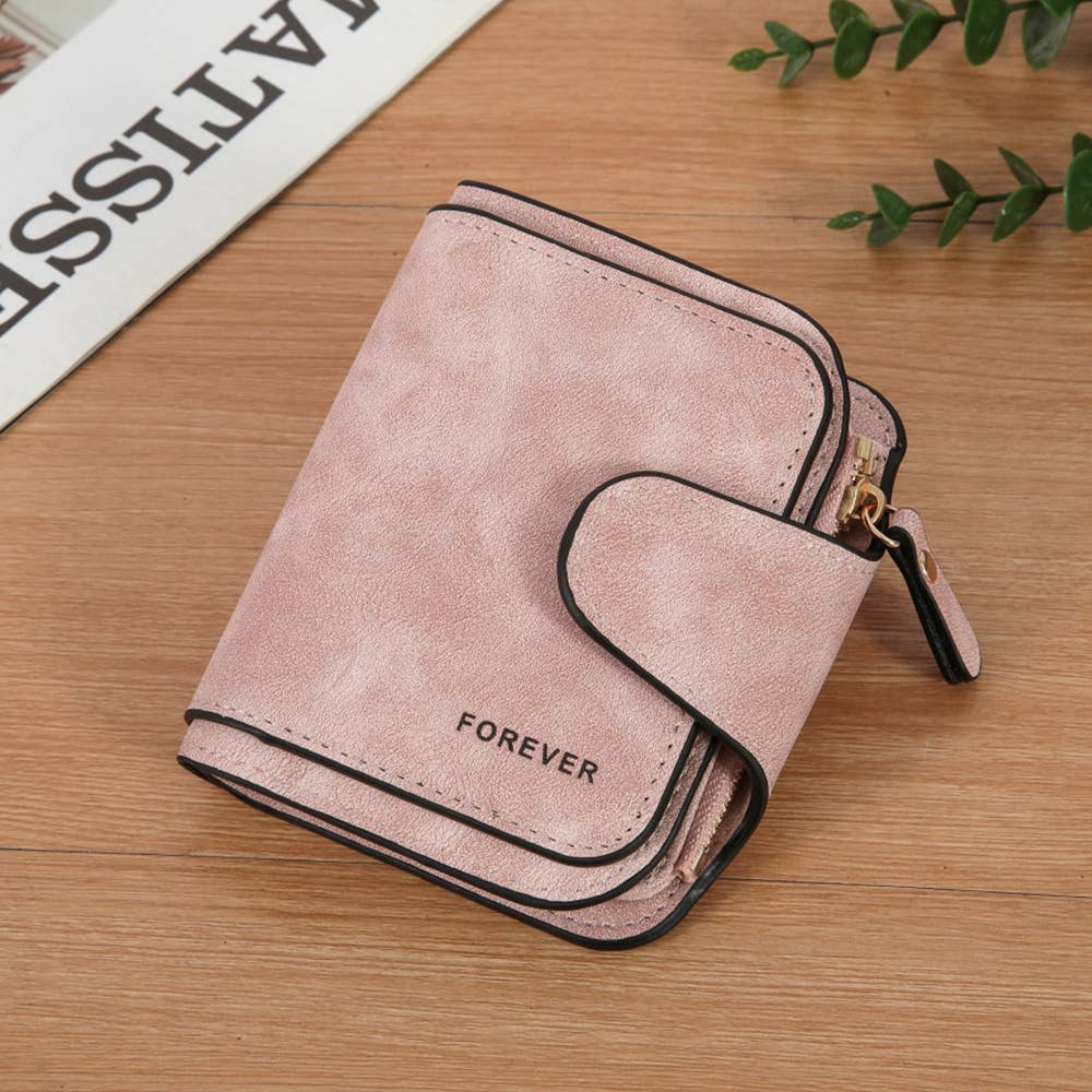 Black Short Card Wallet and Zero Wallet