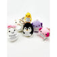 Positive Animal Crochet Keychain