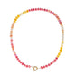 Natural Stone Semi-Precious Glass Mixed Necklace (C)