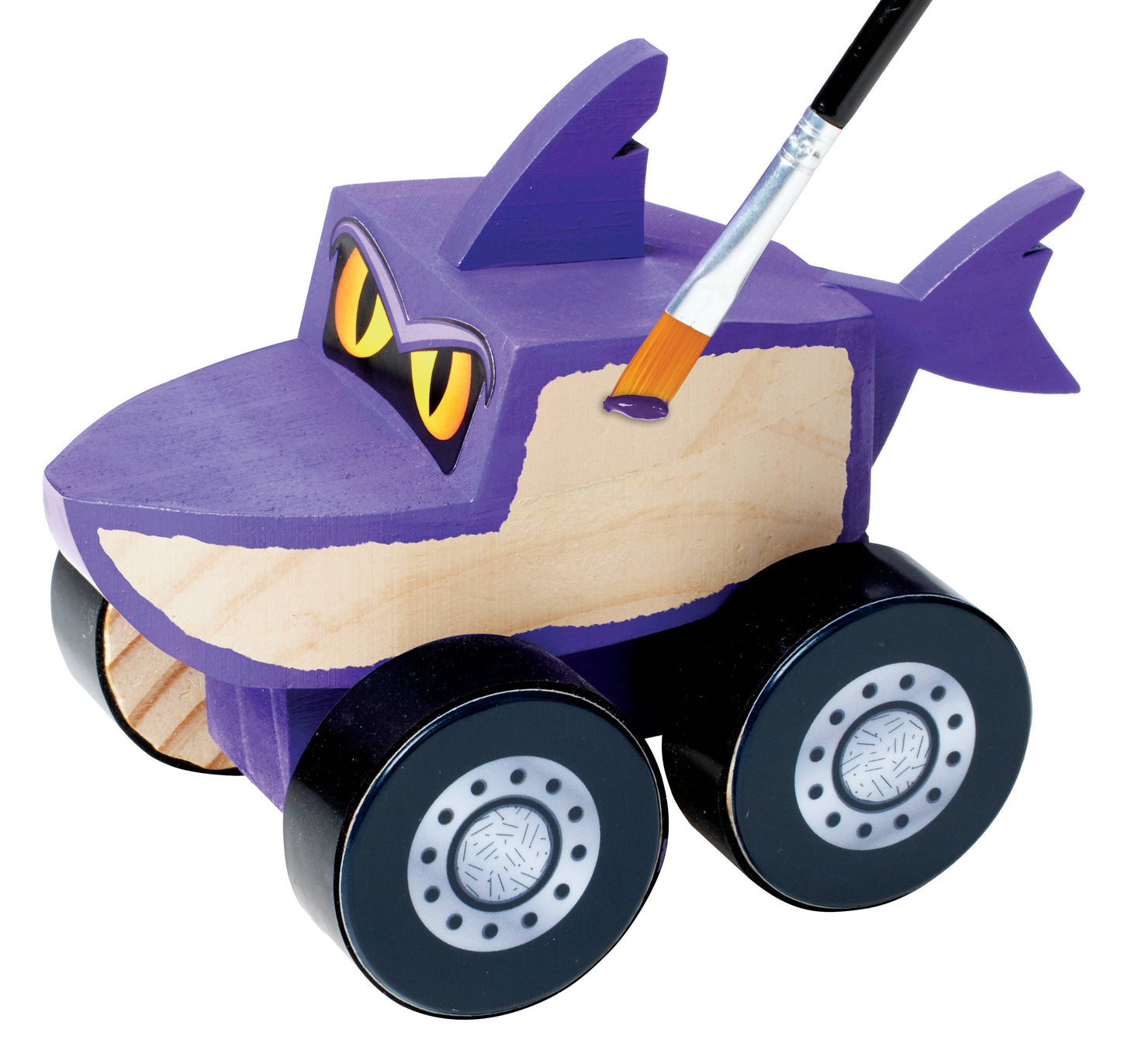 Buildeez! Chomper Monster Shark - DIY Wooden Craft Kit