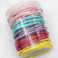 100PCS BRIGHTS ELASTICS HAIR TIES SCRUNCHIES