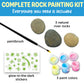 Glow-in-the-Dark Rocks Mini Craft Kit for Kids