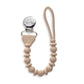 Sweetie Strap™ Silicone One-Piece Pacifier Clips: Pink Beaded