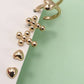 HEART CROSS  HUGGIE HOOP TRIO EARRINGS | 80E3421: Gold
