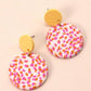 Colorful Dots Polymer Earrings