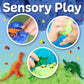Sensory Mini Play Kit Jar with Cloud Clay: Dinosaur Theme