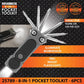 Roughneck Pocket Tool Kit Screwdriver Light Assortment Bulk