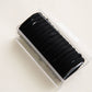 BLACK 15PCS/BOX SUPER STRETCHY ELASTIC HAIR TIES
