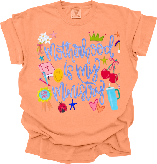 Motherhood is my Ministry Graphic Tee